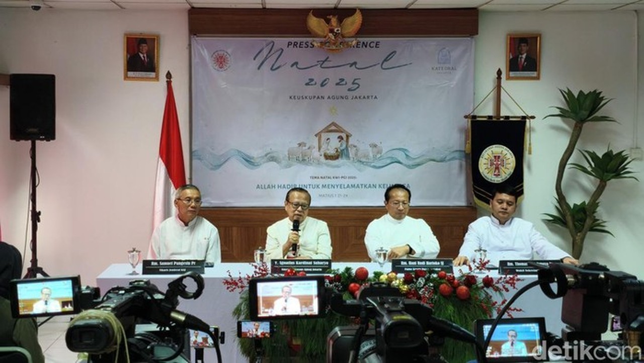 Foto: Uskup Agung Jakarta Kardinal Ignatius Suharyo (kurniawan/detikcom)