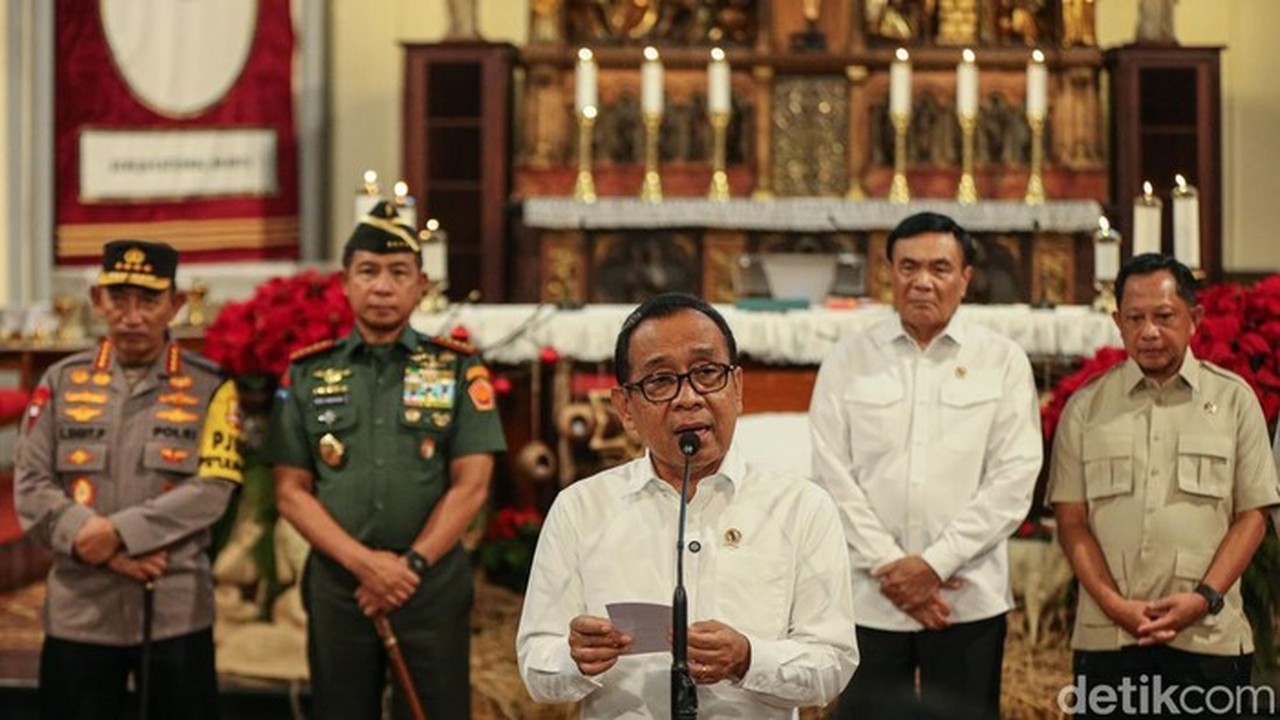 Menko Pmk Pratikto (rifkianto Nugroho/detikcom)