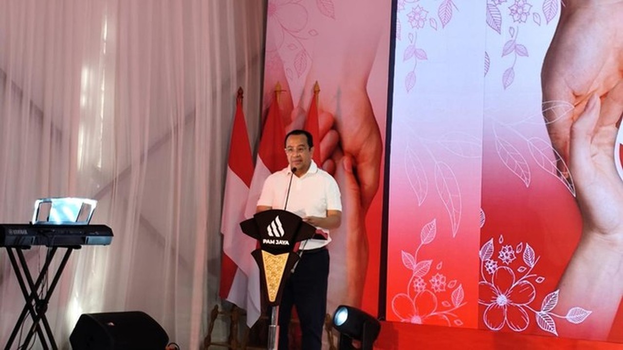 Dirut Pam Jaya Arief Nasrudin. (dwi Rahmawati/detikcom)