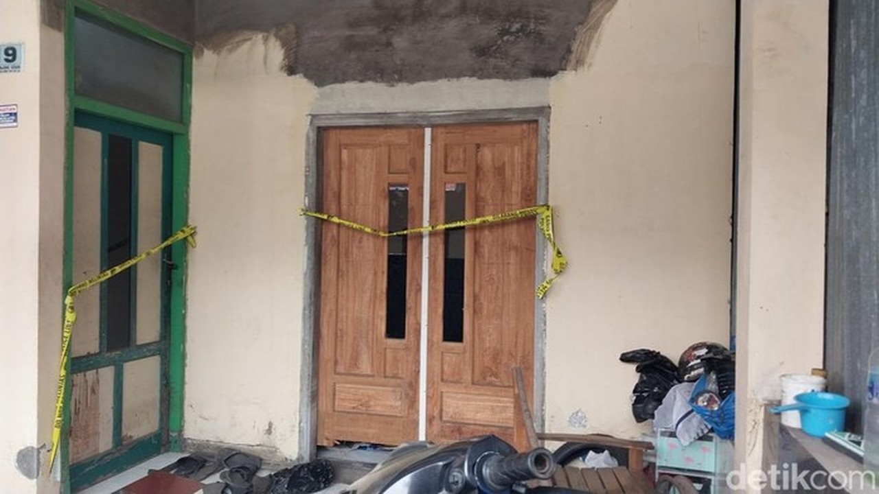 Suasana Di Rumah Kos Pria Di Kota Malang Tempat Wanita Ditemukan Tewas Bersimbah Darah. (m Bagus Ibrahim/detikjatim)