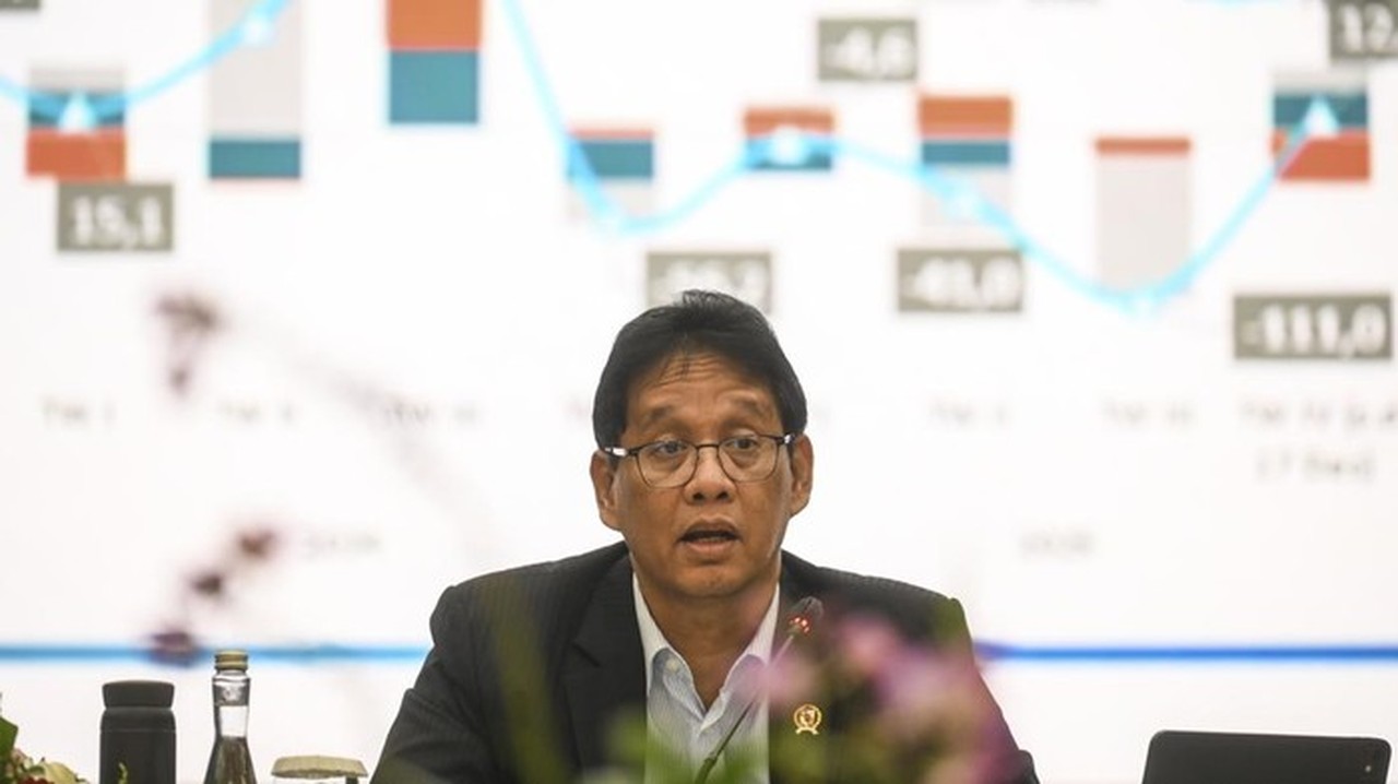 Foto: Menkeu Purbaya (antara Foto/hafidz Mubarak A)