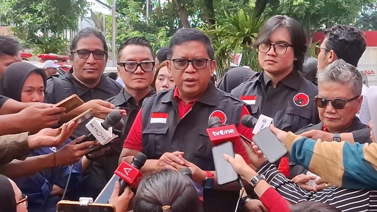 Hasto Kristiyanto. (devi Puspitasari/detikcom)