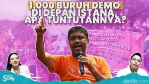 Ribuan Buruh Geruduk Istana Merdeka Tolak UMP DKI Jakarta 2026, Tuntut Kenaikan Rp 5,8 Juta