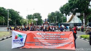 Demo Tolak UMP 2026 di Jakarta Minim Massa, KSPI Ungkap Alasannya