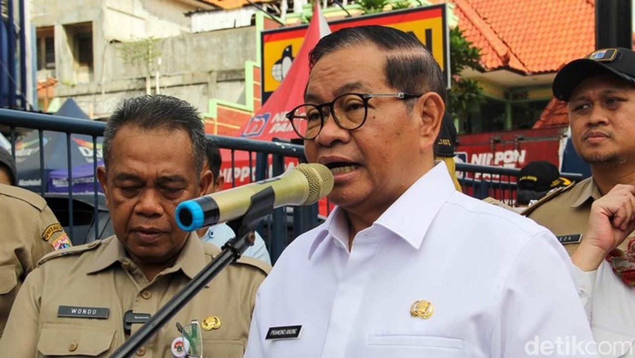Foto: Gubernur Dki Jakarta Pramono Anung (mohammad Farrel/detikfoto)