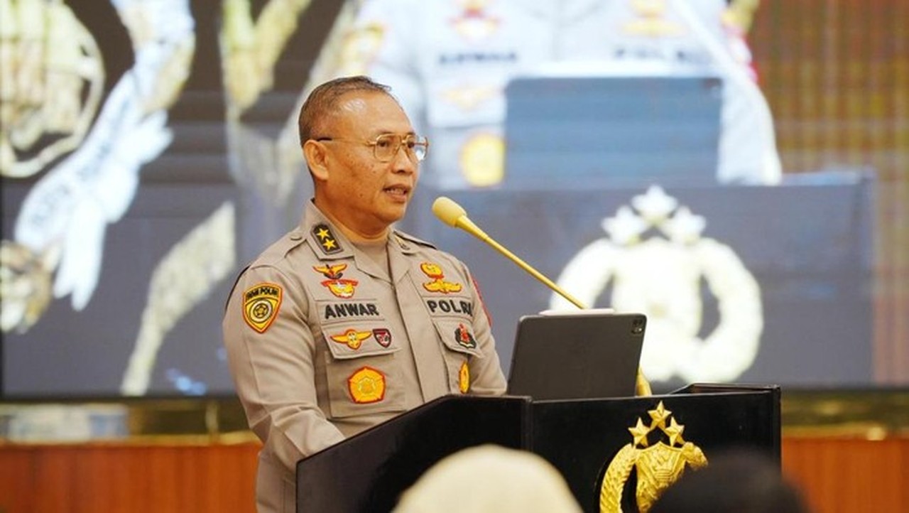 As Sdm Kapolri, Irjen Anwar. (dok. Humas Polri)