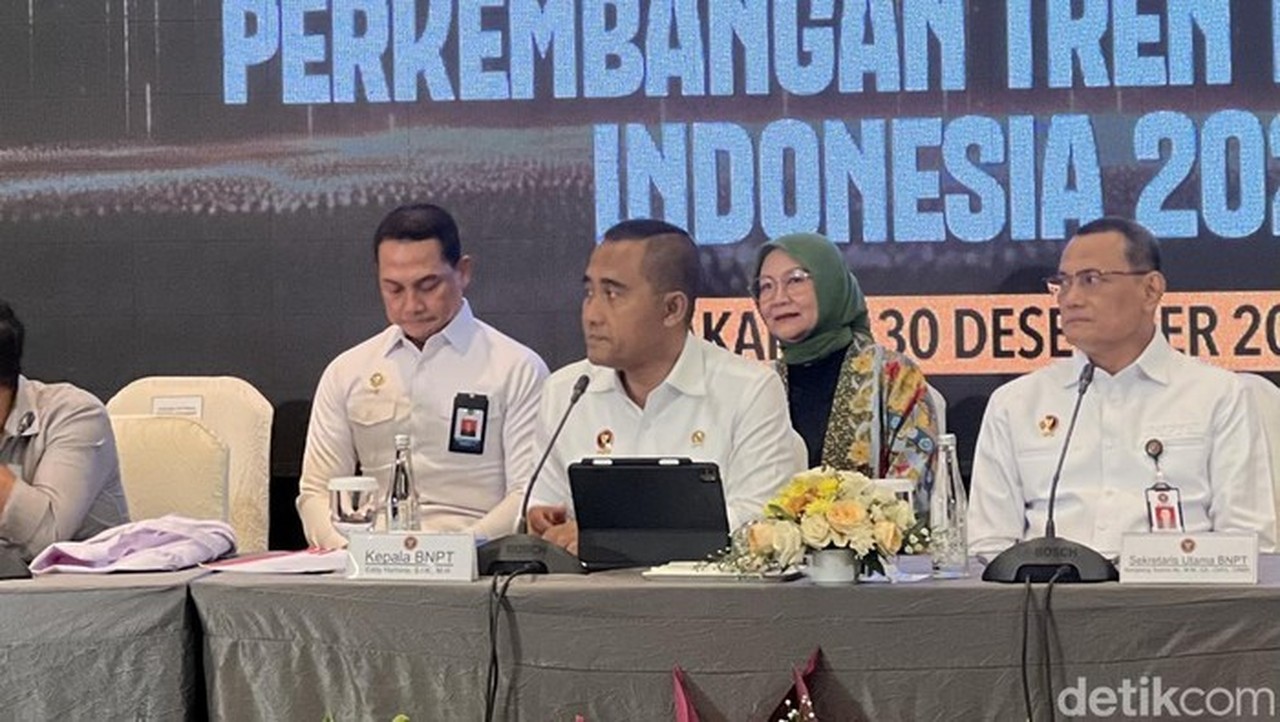Kepala Bnpt Eddy Hartono (adhfar Aulia Syuhada/detikcom)