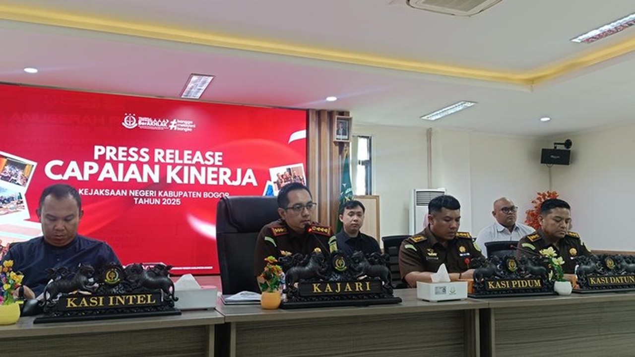 Kejaksaan Negeri (kejari) Kabupaten Bogor (rizky/detikcom)