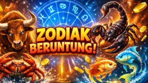 4 Zodiak Beruntung Hari Ini: Energi Semesta Bawa Kabar Baik