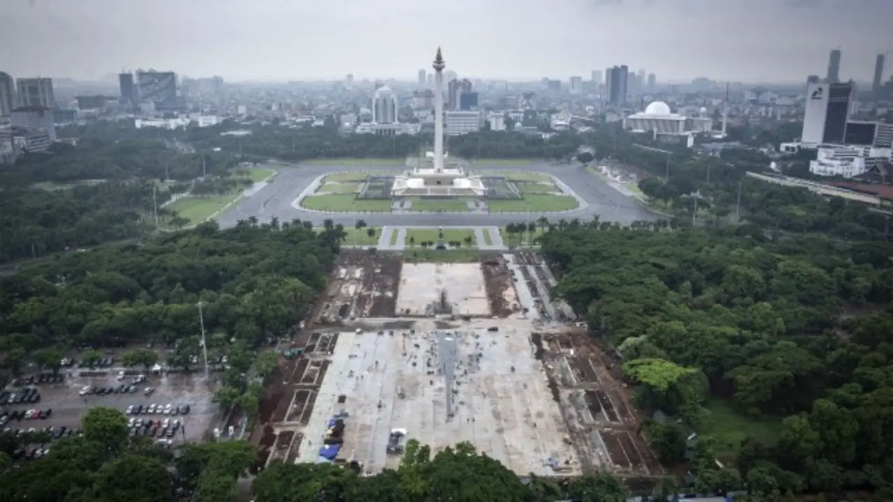 745 Personel Polisi Jaga Demo Driver Online Di Monas Cek Lokasi Aksinya