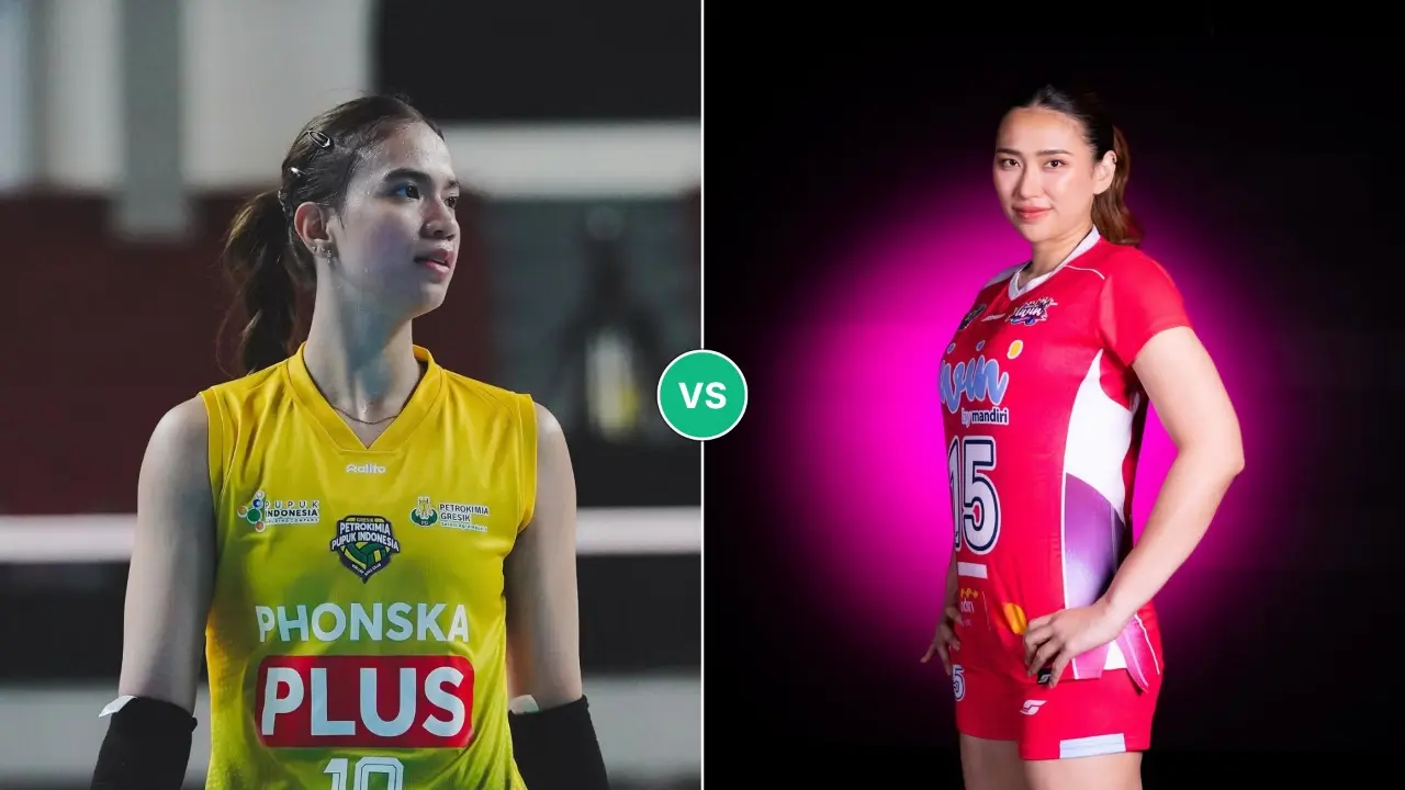 Adu Gaya Shella Bernadetha Dan Yolla Yuliana Jelang Laga Gresik Phonska Vs Jakarta Livin