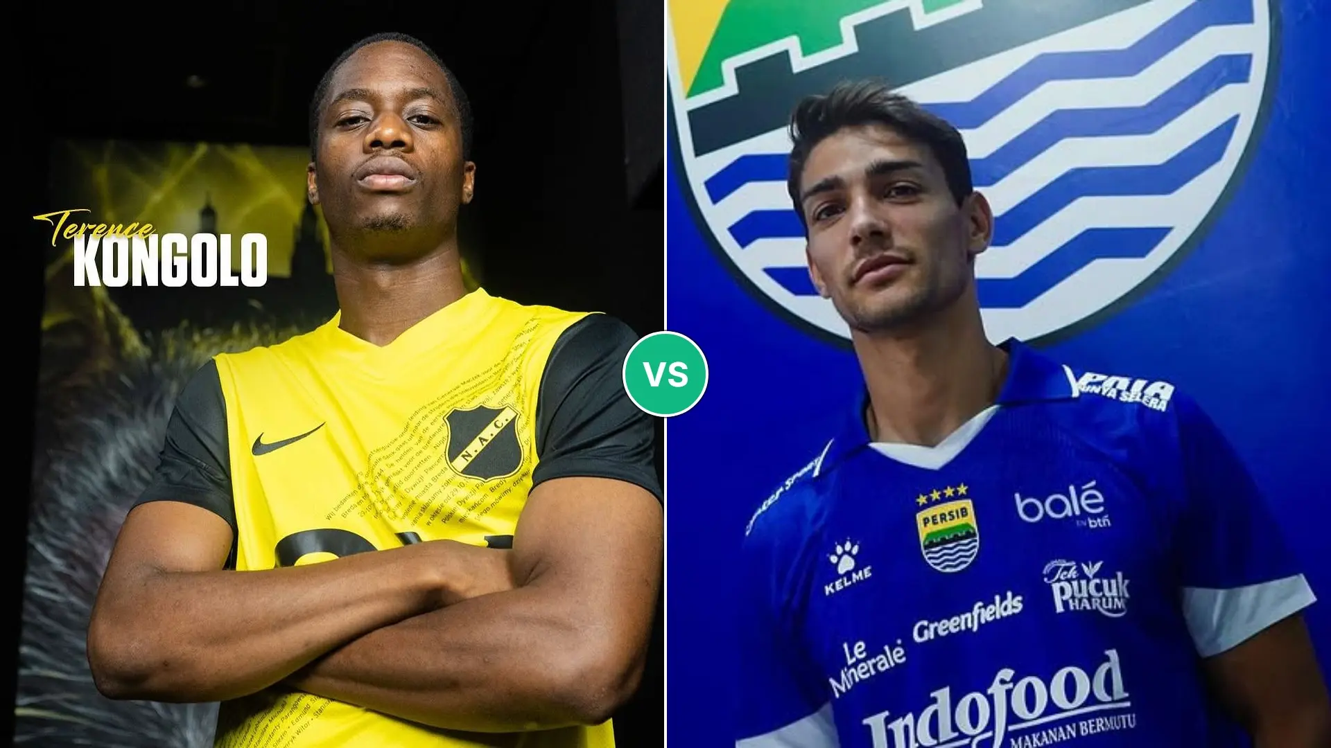 Adu Statistik Terence Kongolo Vs Federico Barba Siapa Paling Tangguh Untuk Persib