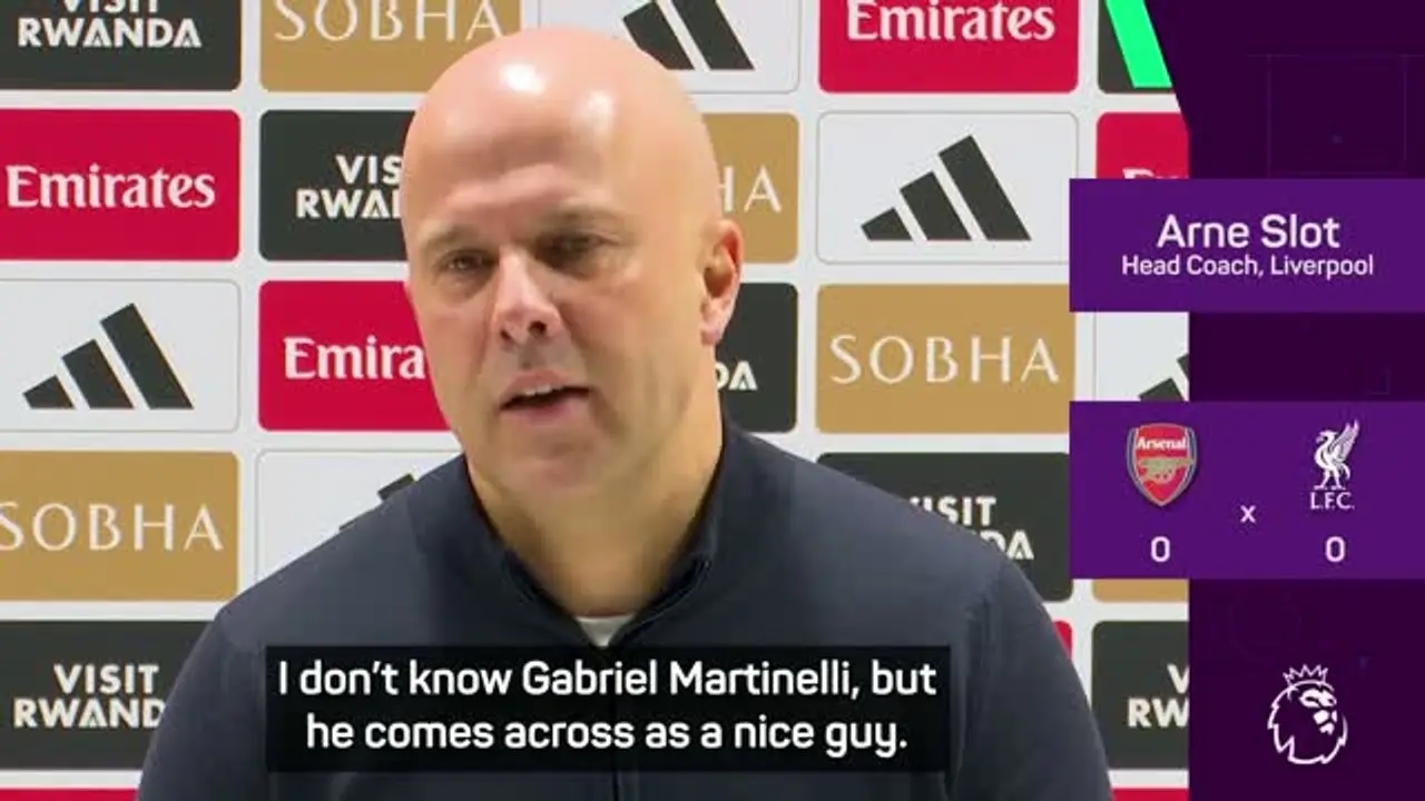 Arne Slot Pasang Badan Untuk Gabriel Martinelli