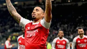 Arsenal vs Inter Milan: Menang 3-1, Gabriel Jesus Menangis Haru di Meazza