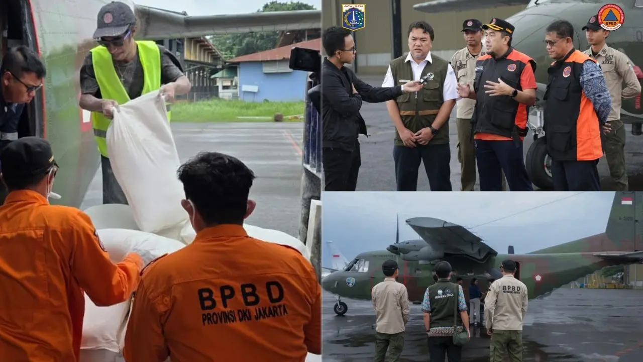 Bpbd Dki Jakarta Gelar Operasi Modifikasi Cuaca Upaya Cegah Perluasan Banjir