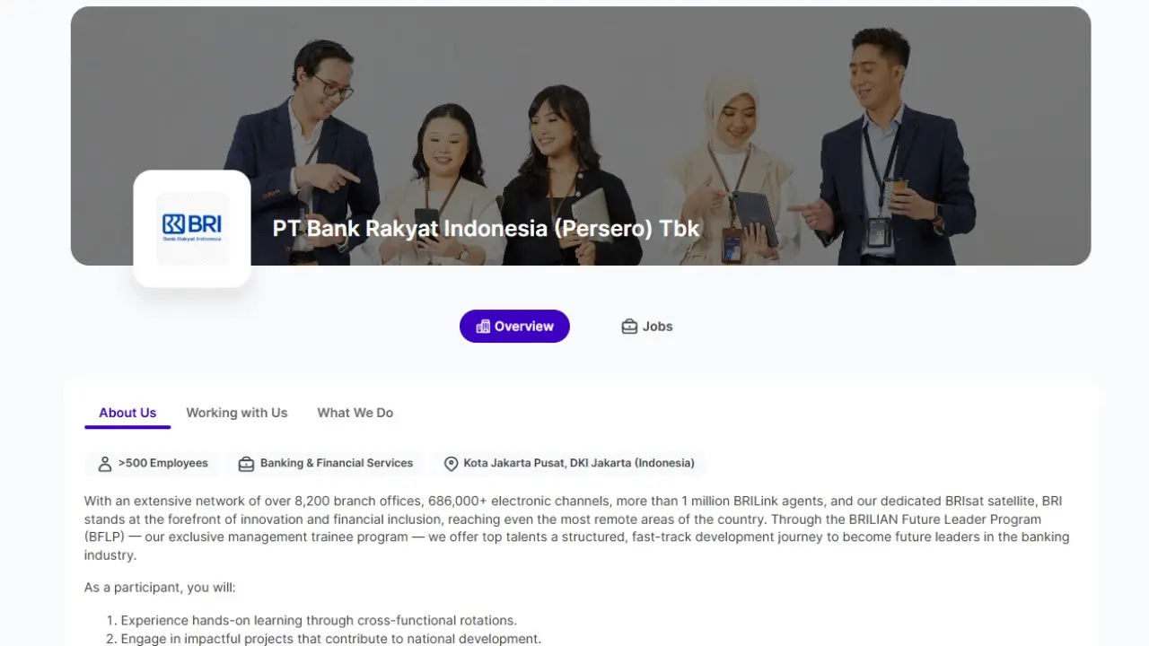 Bri Cari Talenta Muda Untuk Bflp Specialist 2026 Simak Kualifikasi Lengkapnya