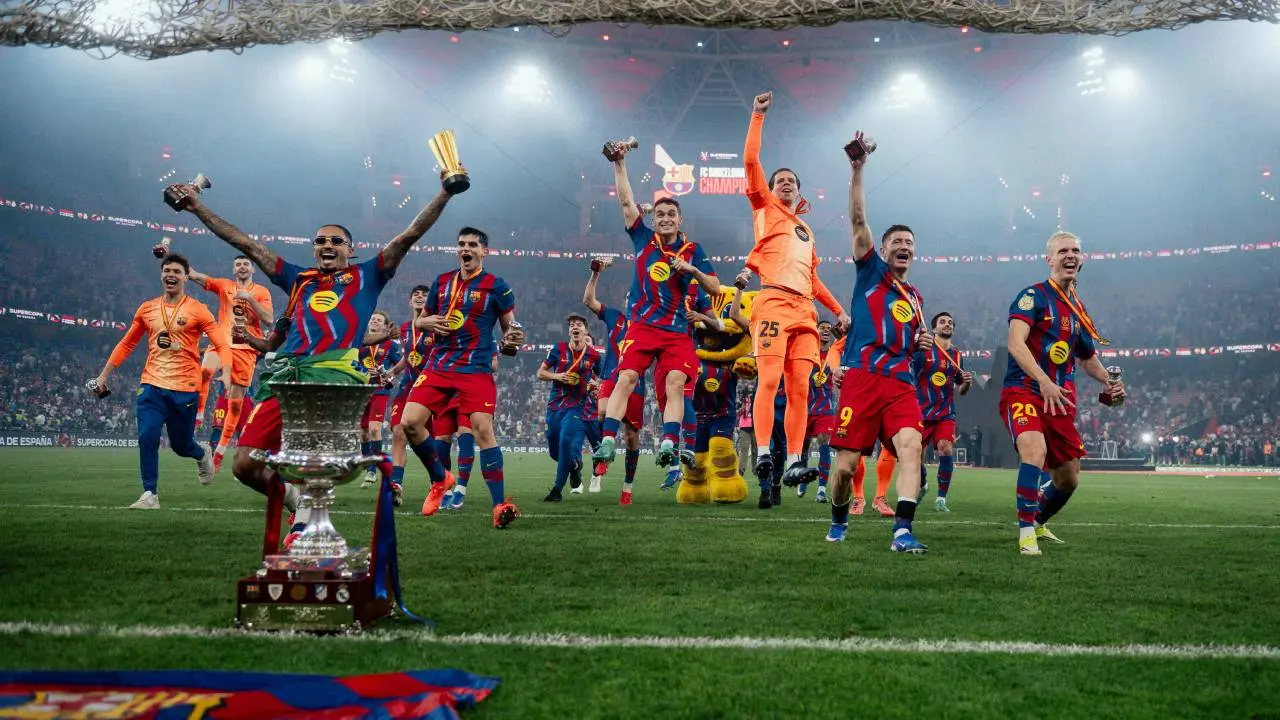 Barcelona Juara Piala Super Spanyol 2026 Hansi Flick Pertahankan Rekor Sempurna Di Final