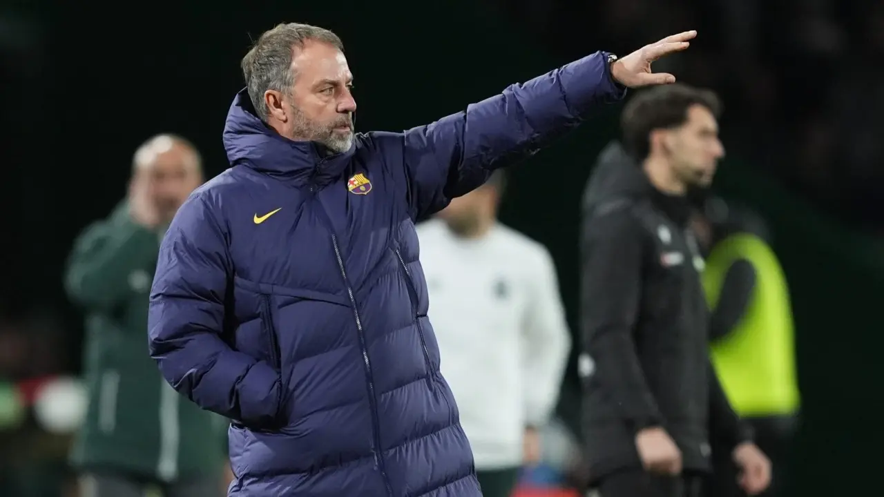 Barcelona Tekuk Racing Santander 2 0 Hansi Flick Tak Peduli Rekor 11 Kemenangan Beruntun