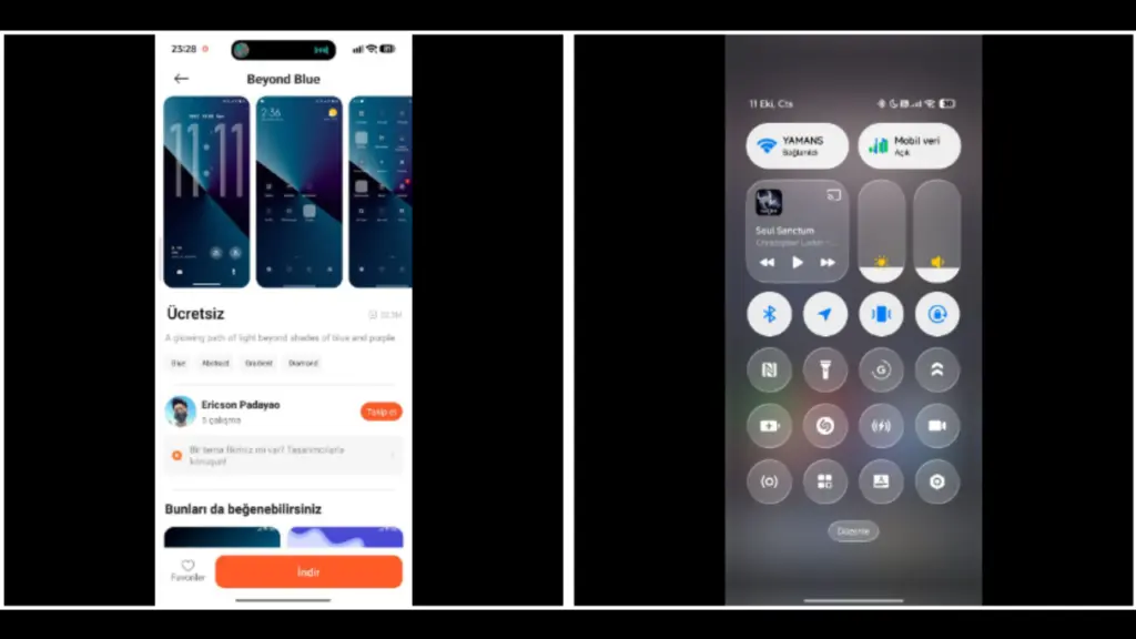 Beyond Blue Theme Ios Style Di Hyperos 3