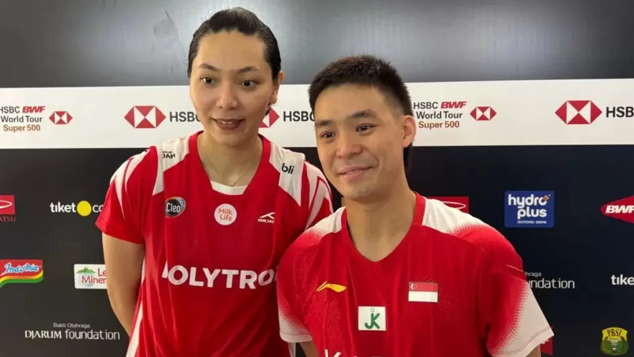 Debut Di Indonesia Masters 2026 Terry Hee Dan Gloria Emanuelle Widjaja Singkirkan Wakil China