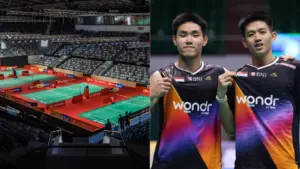 Debut di Istora, Raymond/Joaquin Terpukau Atmosfer Fans di Indonesia Masters 2026