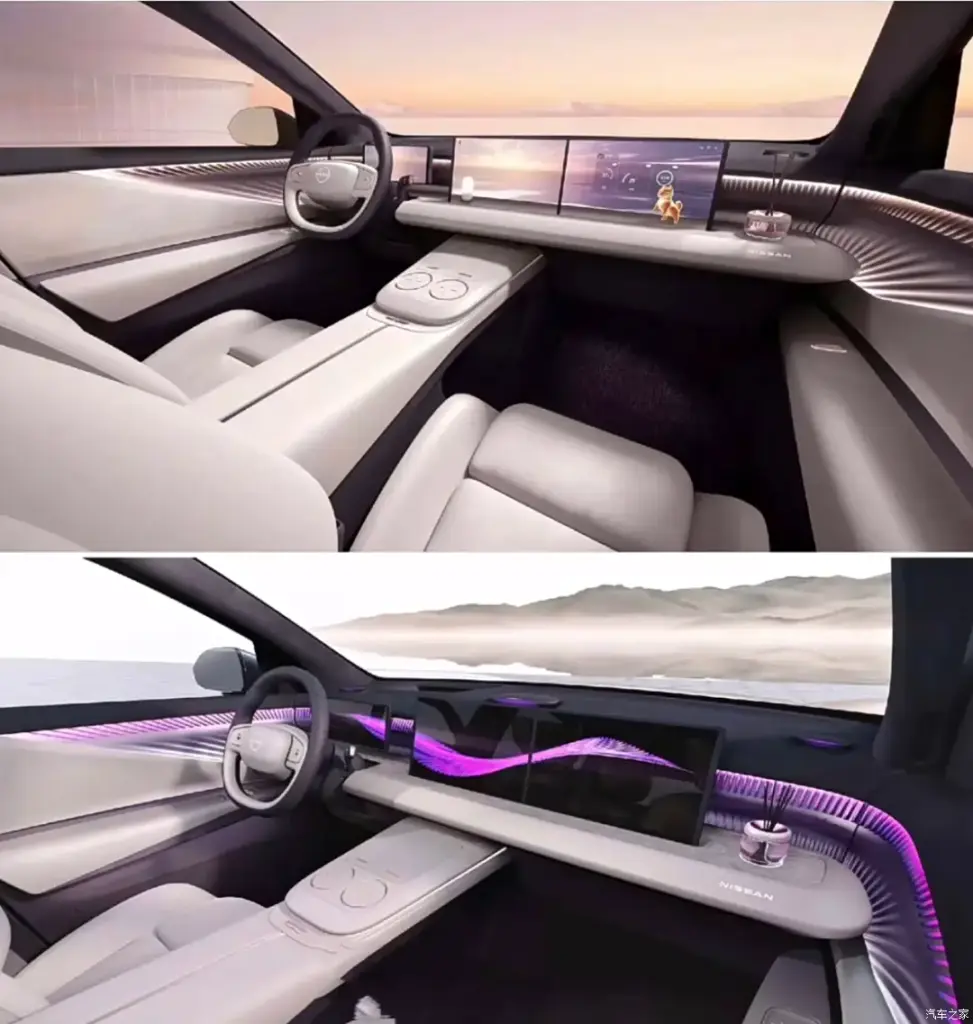 Desain Interior Nissan Nx8