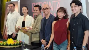 Dinda Kirana dan Haico Van Der Veken Lakoni Adegan Intim di Serial Baru Bercinta dengan Maut