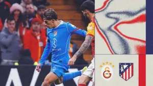Galatasaray vs Atletico Madrid Imbang 1-1, Los Colchoneros Tembus Delapan Besar