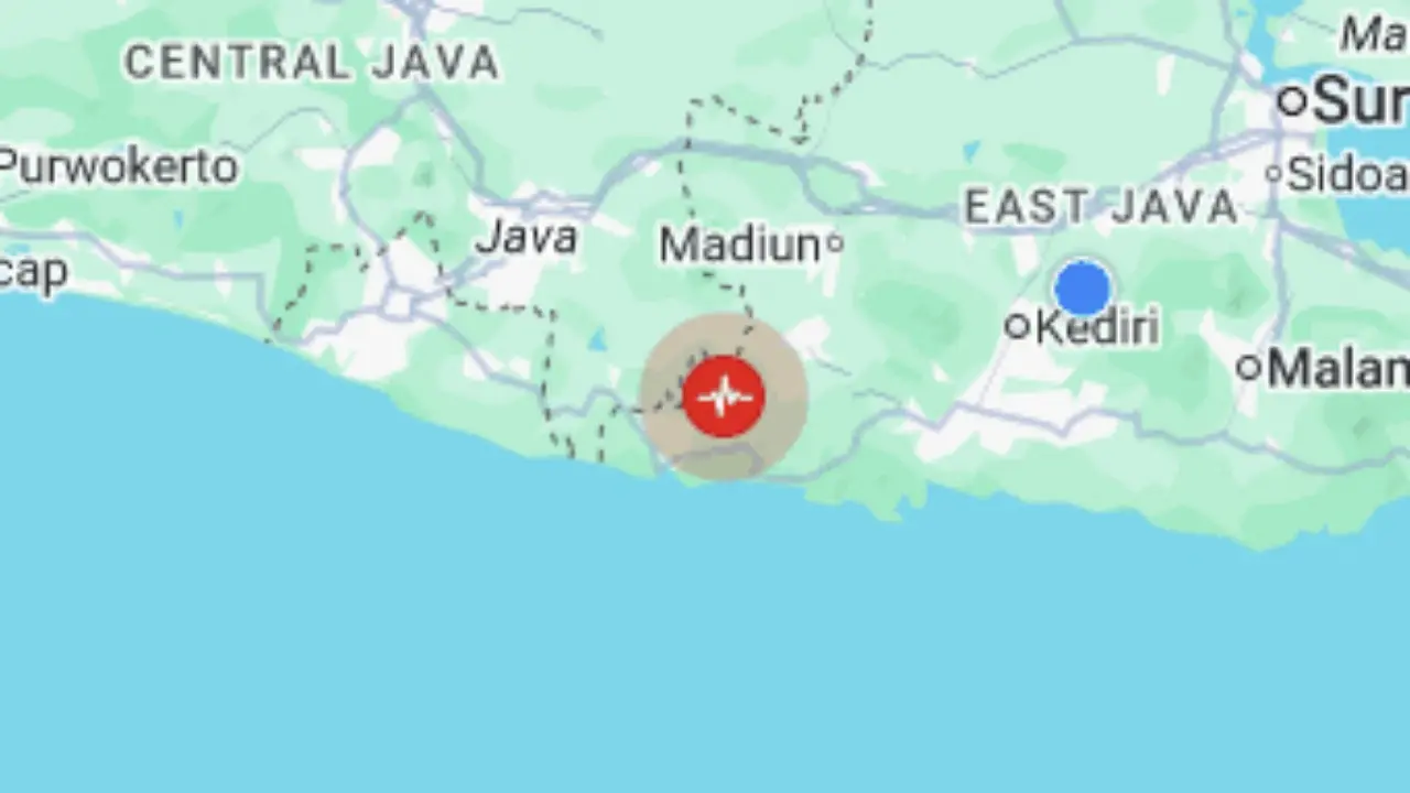 Gempa M 5 7 Guncang Pacitan Bmkg Pastikan Tidak Berpotensi Tsunami