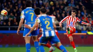 Hasil Deportivo vs Atletico Madrid: Gol Tendangan Bebas Griezmann Antar Los Rojiblancos ke 8 Besar Copa del Rey