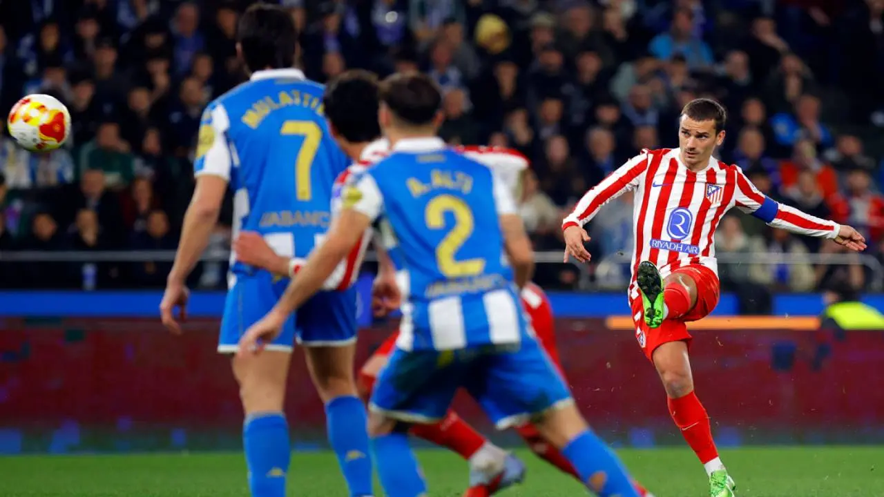 Hasil Deportivo Vs Atletico Madrid Gol Tendangan Bebas Griezmann Antar Los Rojiblancos Ke 8 Besar Copa Del Rey