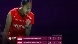 Hasil India Open 2026: Putri KW Menang Comeback Atas Wakil Denmark, Tantang An Se-young di 8 Besar