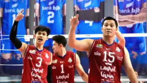 Hasil Proliga 2026 Putra: Jakarta LavAni Tampil Perkasa, Kalahkan Medan Falcons Tirta Bhagasasi 3-1