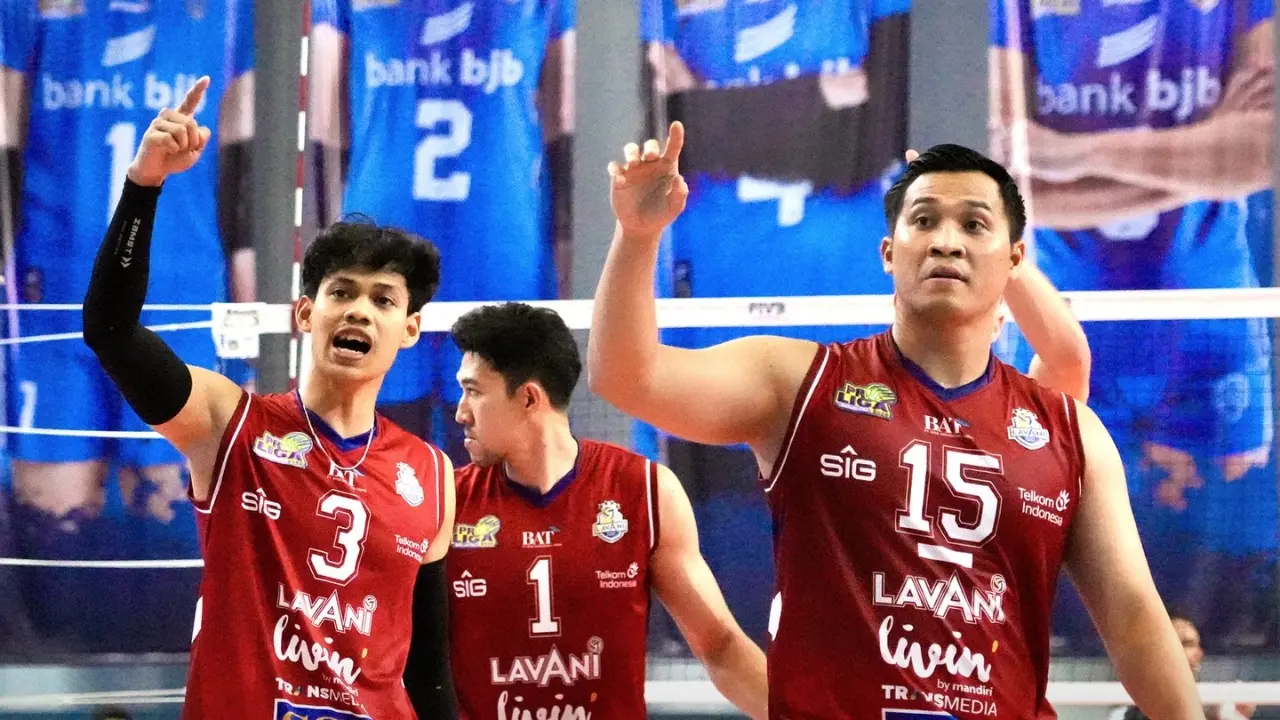 Hasil Proliga 2026 Putra Jakarta Lavani Tampil Perkasa Kalahkan Medan Falcons Tirta Bhagasasi 3 1