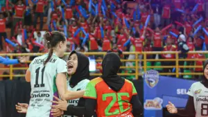 Hasil Proliga 2026 Putri: Jakarta Pertamina Enduro Menang 3-0 Atas Jakarta Popsivo Polwan
