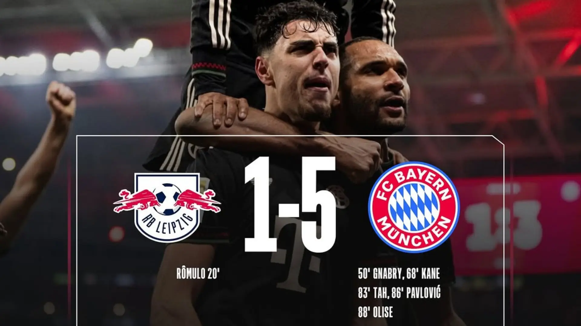 Hasil Rb Leipzig Vs Bayern Munich Die Roten Menang 5 1 Usai Pesta Gol Di Babak Kedua Bundesliga