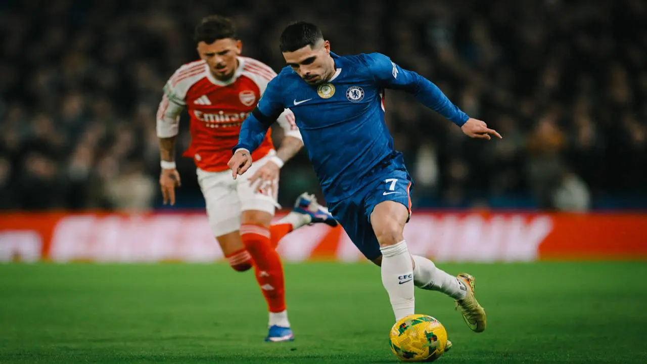 Hasil Semifinal Carabao Cup Arsenal Curi Kemenangan 3 2 Di Markas Chelsea, Garnacho Cetak Dua Gol (1)