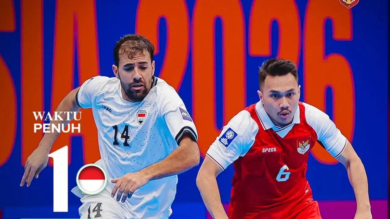 Hasil Timnas Futsal Indonesia Vs Irak 1 1 Garuda Akan Hadapi Vietnam Di 8 Besar