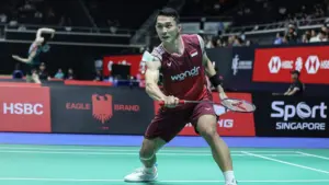 India Open 2026: Jonatan Christie Jadi Tumpuan Tunggal Indonesia di Partai Final Lawan Lin Chun-Yi