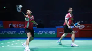India Open 2026: Sabar/Reza Melaju ke Babak Kedua Usai Tekuk Wakil Taiwan Dua Gim Langsung