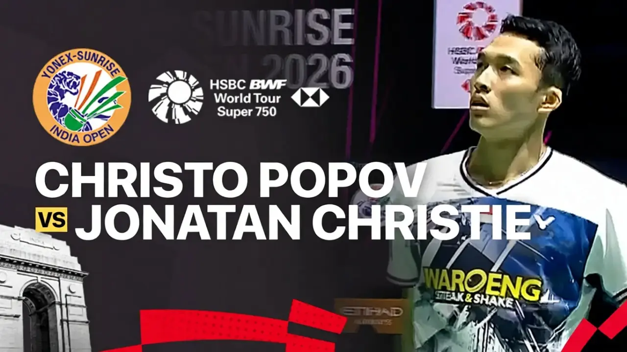 India Open 2026 Tekuk Christo Popov Jonatan Christie Bertekad Tembus Final Dan Incar Gelar Juara