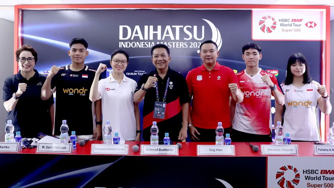 Indonesia Masters 2026 Pbsi Targetkan Dua Medali Sektor Ganda Putra Kembali Jadi Tumpuan Utama