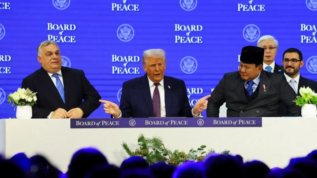 Indonesia Resmi Gabung Dewan Perdamaian Trump Bersama 7 Negara Timur Tengah