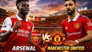 Jadwal Arsenal vs Manchester United: Duel Krusial di Emirates Stadium Malam Ini