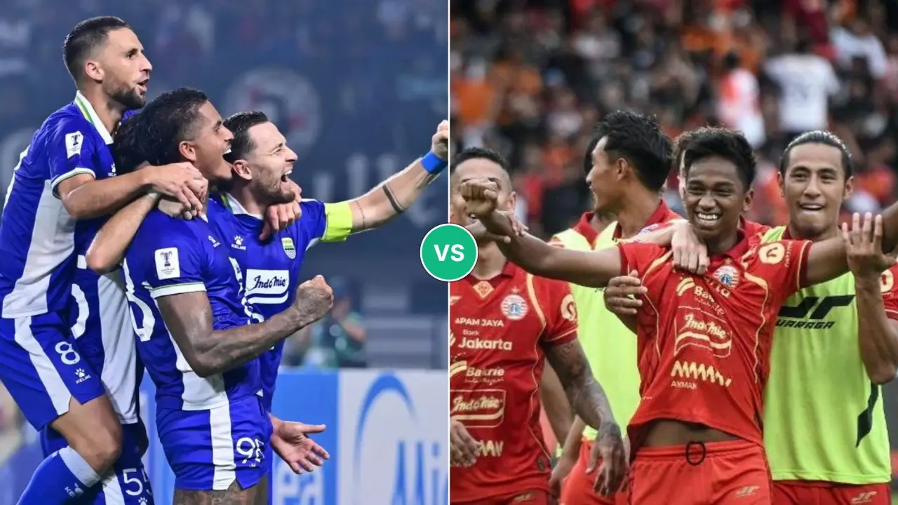 Jadwal Persib Bandung Vs Persija Jakarta Duel Perebutan Puncak Klasemen Super League
