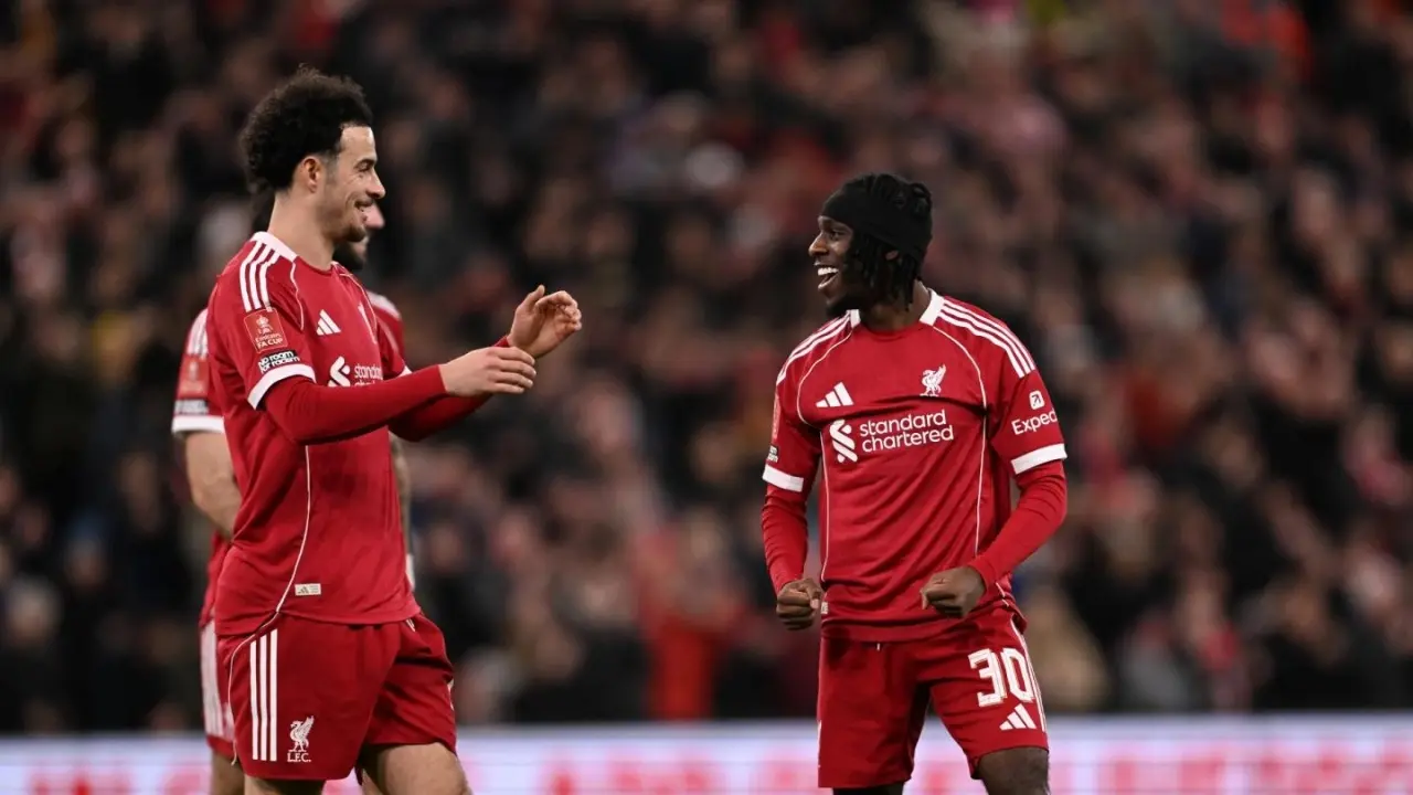Jeremie Frimpong Lega Cetak Gol Perdana Di Anfield Usai Berjuang Pulih Dari Cedera Hamstring