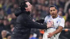 Ketegangan Unai Emery dan Tielemans Warnai Laga Aston Villa Kontra Fenerbahce
