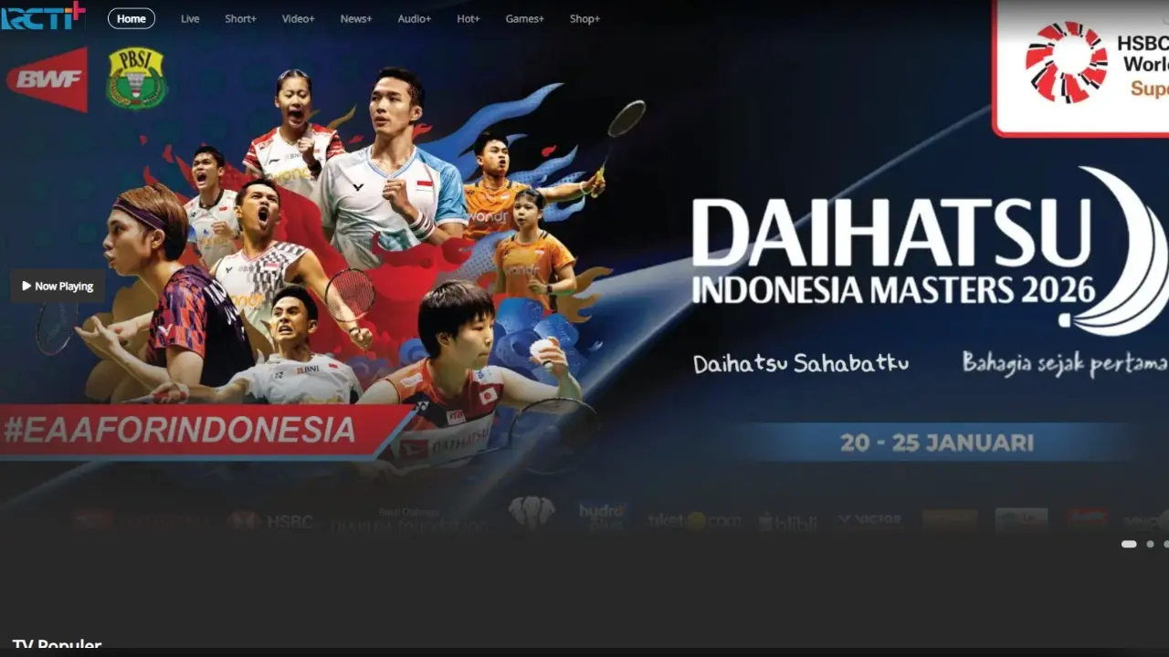 Link Live Streaming Final Indonesia Masters 2026 Alwi Farhan Dan Raymond Joaquin Siap Beraksi