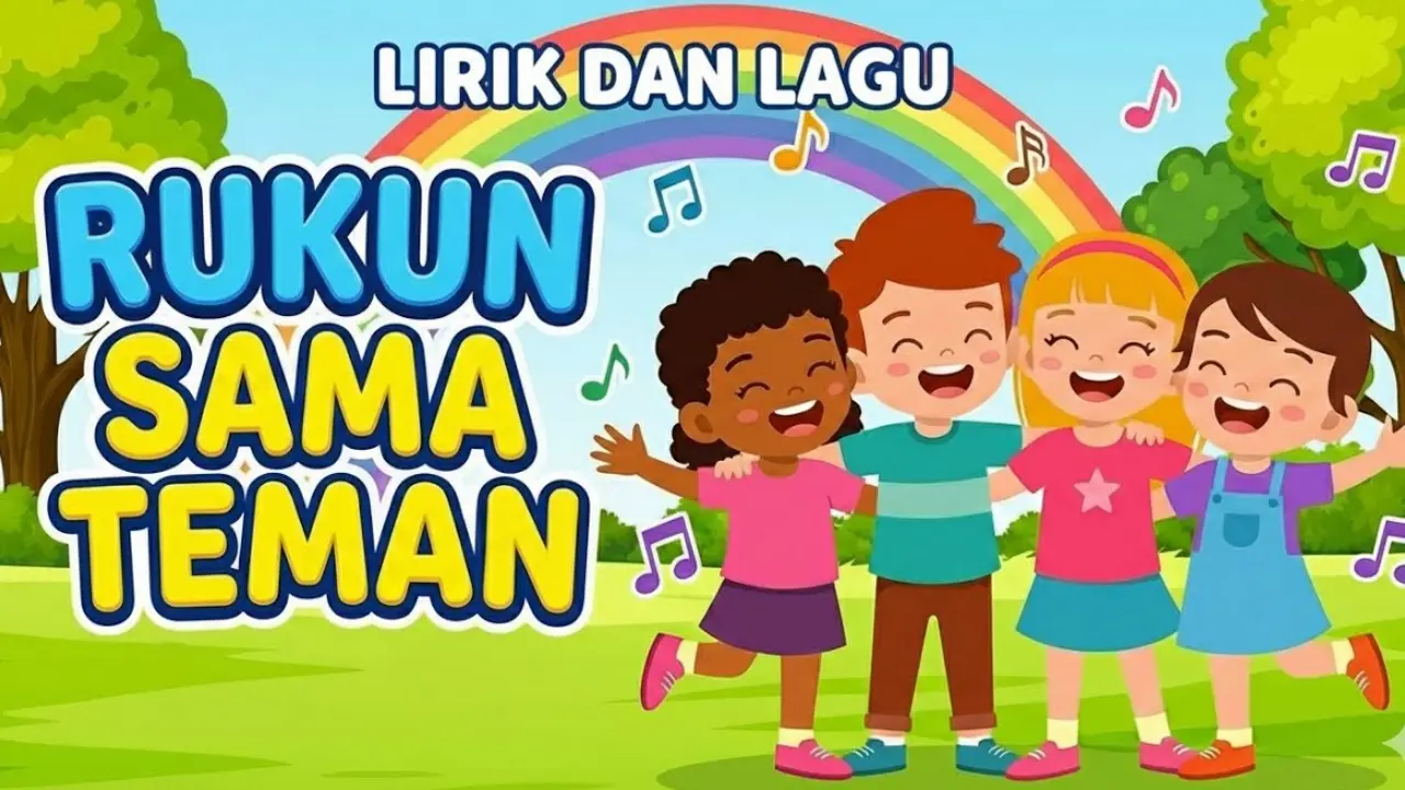Lirik Lagu Rukun Sama Teman Ciptaan Mendikdasmen Beserta Maknanya