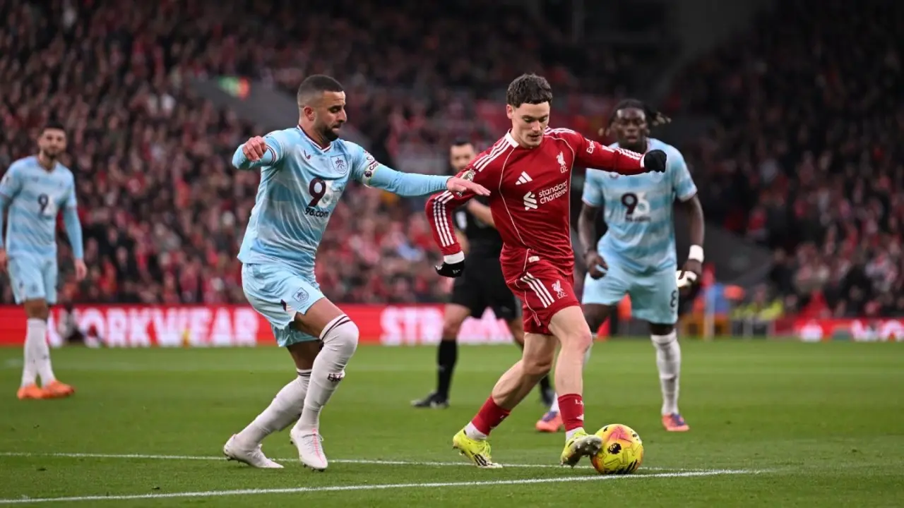 Liverpool Ditahan Imbang Burnley Arne Slot Ulangi Rekor Buruk 45 Tahun Silam Di Anfield